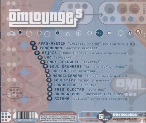Various / Om Lounge 5 - CD (Used)