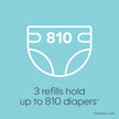 Diaper Genie Diaper Pail System Refills, 3 pack blue 🍁 All In One Marketplace Canada
