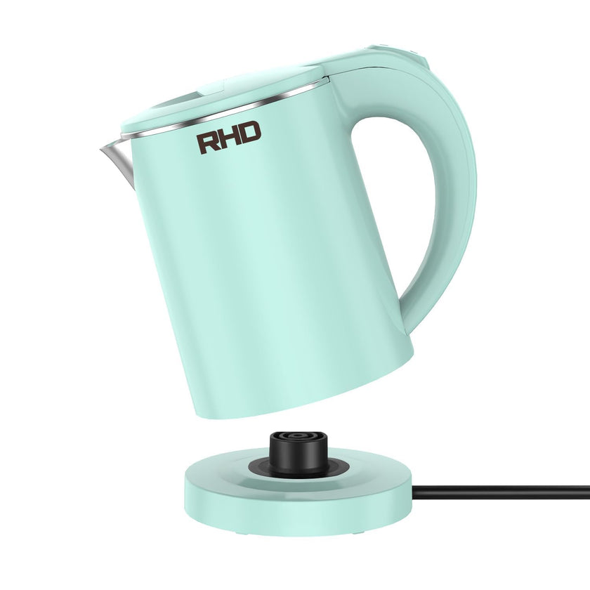 RHD 0.5L Small Portable Electric Kettles for Boiling Water, 304 Stainless Steel Hot Water Dispensers, Fast Boil Teapot, Auto Shut-Off, Perfect For Dorm RV Travel Coffee Tea, Green 🍁 All In One Marketplace Canada