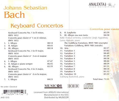 J. S. Bach: Keyboard Concertos