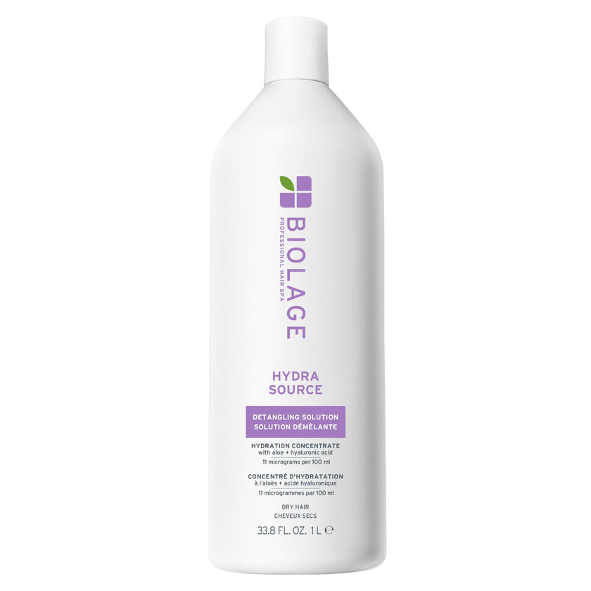 BIOLAGE Conditioner, HydraSource Detangling Solution, Detangles & Controls Static For Less Frizz & Fly-Aways, For Dry Hair, Paraben Free, Vegan 🍁 All In One Marketplace Canada