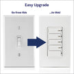 Leviton Countdown Timer Switch, 10-20-30-60 min, No Neutral Required, Single Pole, 15 Amp, DT160-1LW, White 🍁 All In One Marketplace Canada