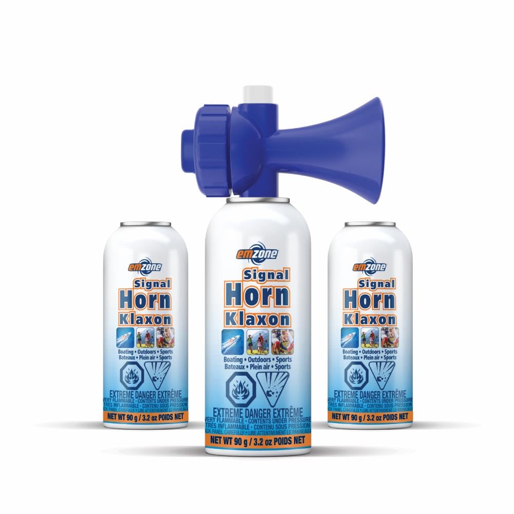Emzone Sport Signal Air Horn 100g, 3 Pack 🍁 All In One Marketplace Canada