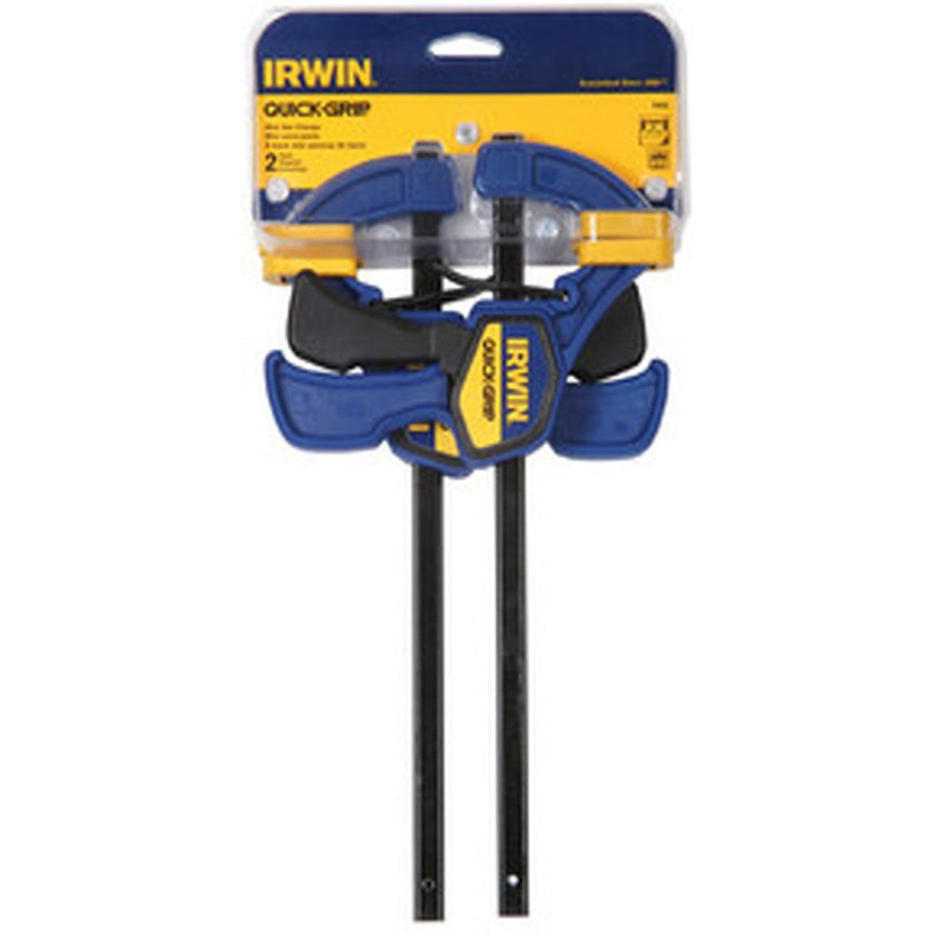 IRWINQUICK-GRIPOne-Handed Mini Bar Clamp 2 Pack, 6