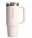 Stanley Quencher ProTour Flip Straw Tumbler with Leakproof Lid 30 oz | Built-in Straw and Handle | Cup Holder Compatible for Travel | Insulated Stainless Steel Cup | BPA-Free | Rose Quartz 🍁 All In One Marketplace Canada