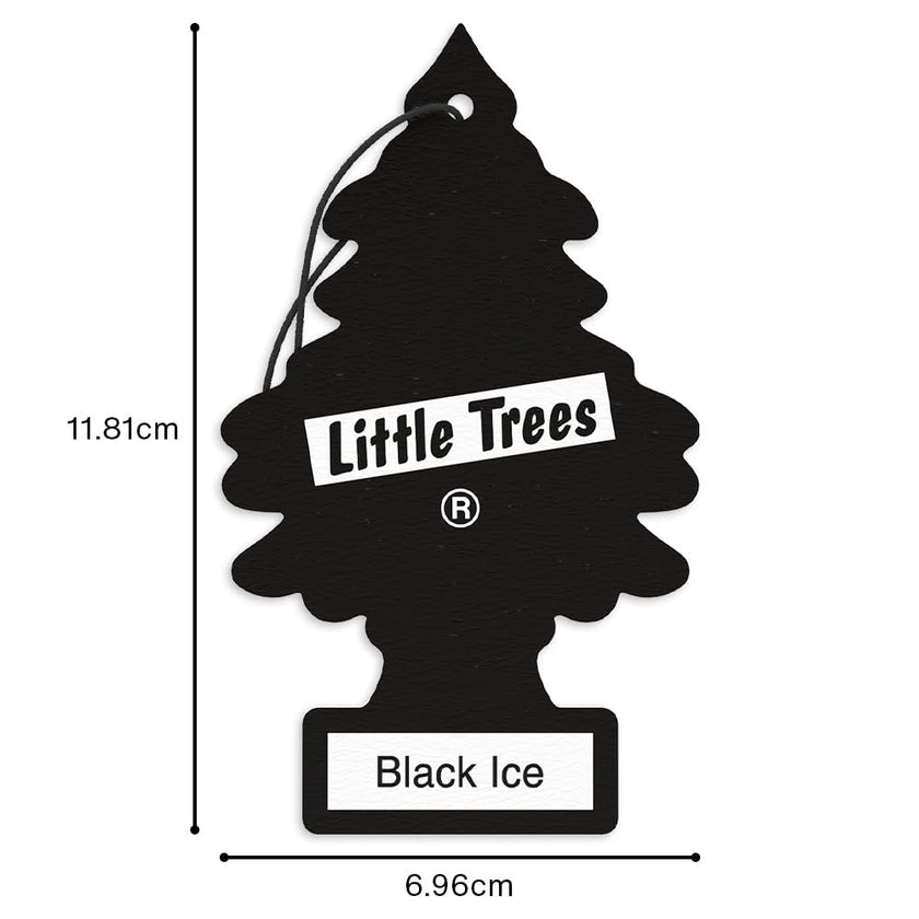 LITTLE Air Fresheners Car Air Freshener. Hanging Tree Provides Long Lasting Scent for Auto or Home. Black Ice, 24 Air Fresheners 🍁 All In One Marketplace Canada