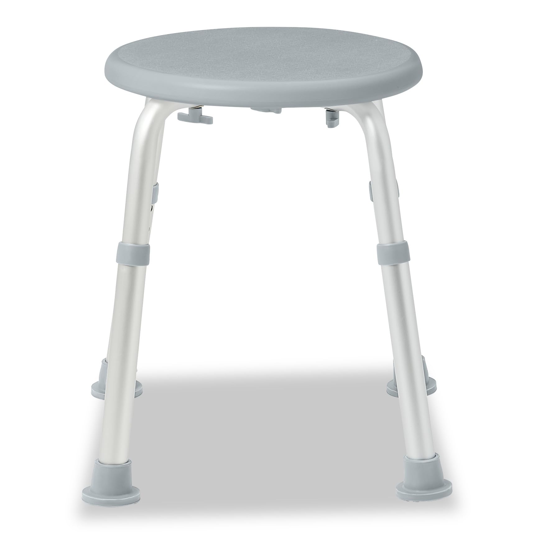 Medline Round Shower Stool, Gray, Tool-Free Assembly, 300lb Capacity 🍁 All In One Marketplace Canada