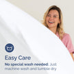 Full Size Fitted Bed Sheet - Hotel Luxury Single Fitted Sheet Only - Fits Mattress Up To 16 - Extra Soft, Wrinkle Free, Breathable & Cooling - Bottom Fitted Sheet - White Single Fitted Sheet Only 🍁 All In One Marketplace Canada