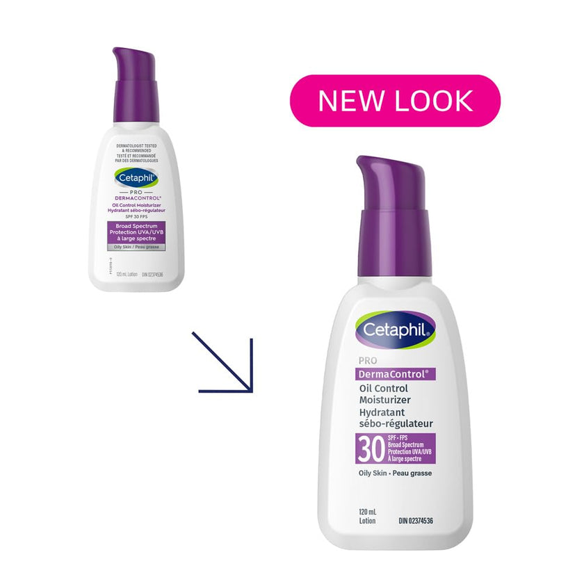 Cetaphil PRO DermaControl Face Sunscreen SPF 30, Oil Control Moisturizer for Oily Sensitive Skin, Broad Spectrum Matte Finish with Zinc Complex, Dermatologist Recommended, 120ml 🍁 All In One Marketplace Canada