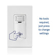 Leviton Humidity Sensor Switch for Bathroom Exhaust Fan, automate Ventilation, air Circulation, Moisture Control, ¼ HP, Single Pole, DHS05-1LW, White 🍁 All In One Marketplace Canada
