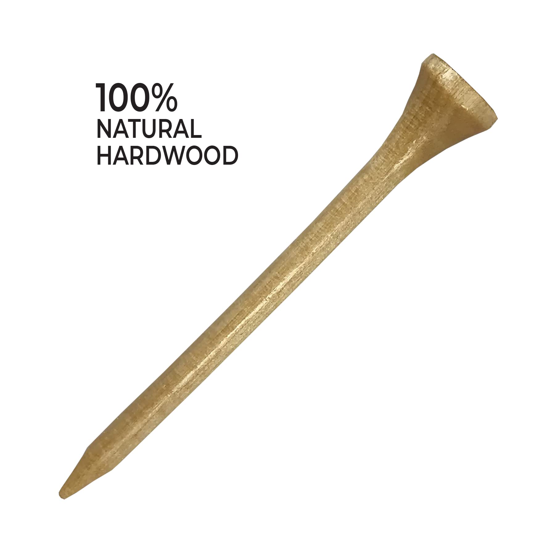 Pride Golf Tee 3-1/4-Inch Deluxe Tee, Natural, 400 count 🍁 All In One Marketplace Canada