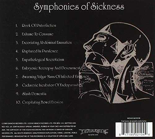 Carcass / Symphonies Of Sickness (Full Dynamic Range Audio) - CD
