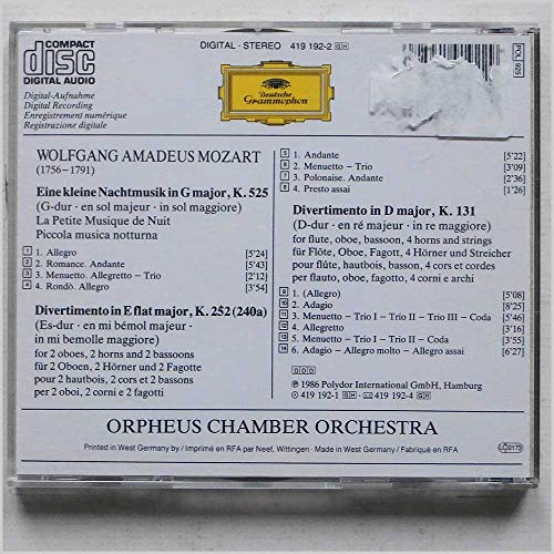 Mozart: Eine Kleine Nachtmusik