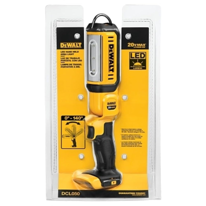 DEWALT 20V MAX LED Work Light, Rechargeable Flashlight, Pivoting Head, Hand Held, Tool Only (DCL050) 🍁 All In One Marketplace Canada