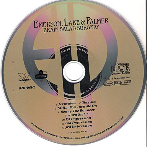Emerson, Lake & Palmer / Brain Salad Surgery - CD (Used)