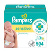 Pampers Sensitive Baby Wipes, Clinically Proven, Water Based, Hypoallergenic and Unscented Baby Wipes, 504 Baby Wipes Total (6X Flip-Top Packs) 🍁 All In One Marketplace Canada