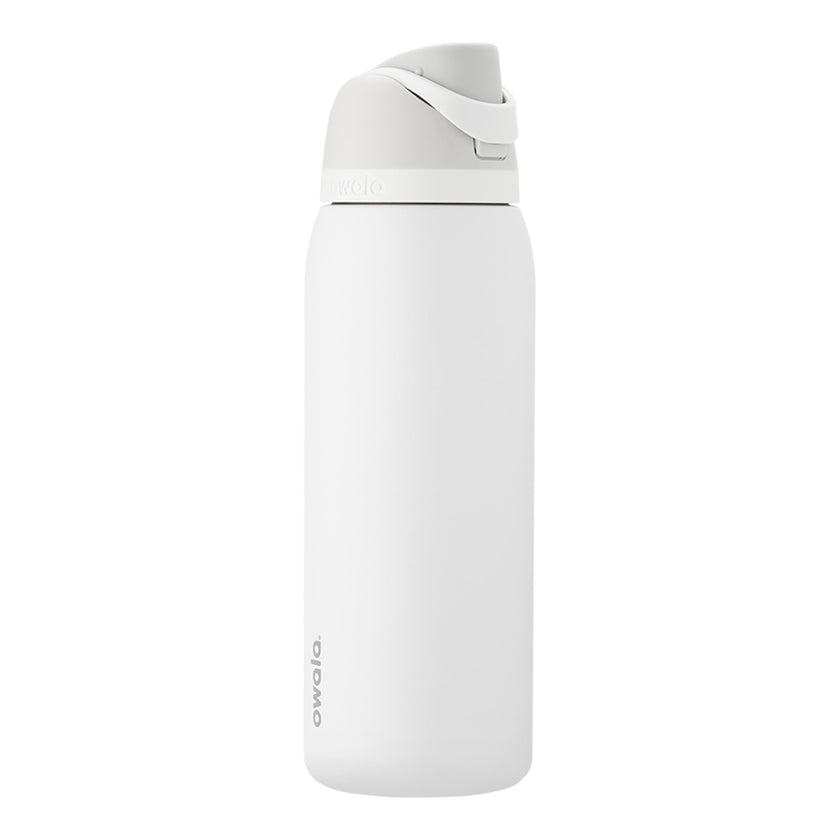Owala FreeSip Insulated Stainless Steel Water Bottle with Straw for Sports and Travel, BPA-Free, 40-oz, Shy Marshmallow 🍁 All In One Marketplace Canada