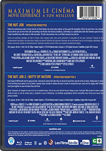 The Nut Job + The Nut Job 2: Nutty by Nature - Blu-Ray (Used)