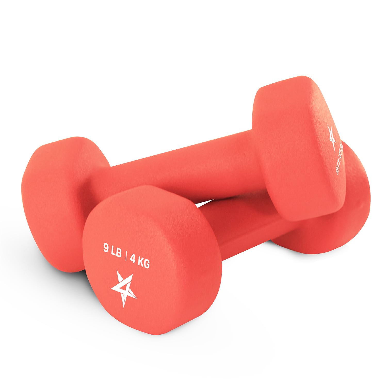 Yes4All Dumbbell Neoprene, poids et haltere, Weight Set, Hand Weights for Women, Dumbbells Pair, Free Weights (D. Red - 9lbs) 🍁 All In One Marketplace Canada