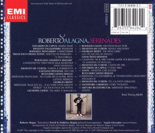 Roberto Alagna / Serenades - CD