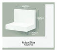 Command Display Floating Wall Shelves, 2 Ledges 8 Strips, Damage-free Decorating, Quartz 🍁 All In One Marketplace Canada