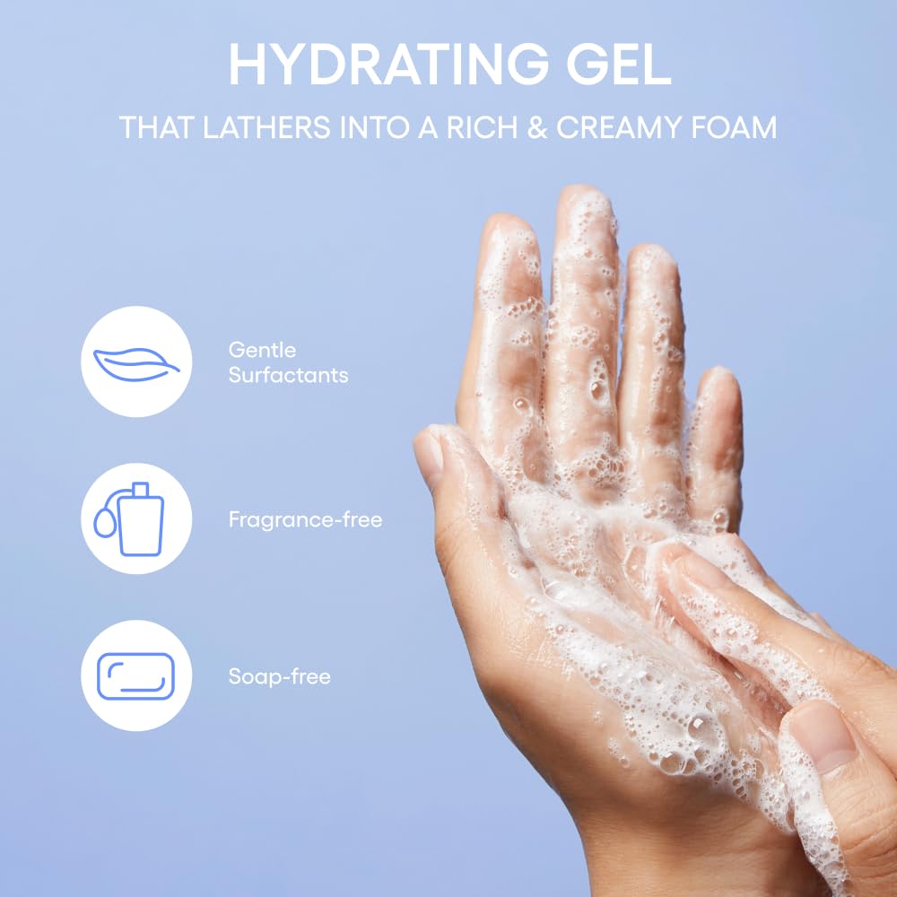 LANEIGE Water Bank Gentle Gel Cleanser: pH-Balanced & Barrier-Boosting with Blue Hyaluronic Acid 🍁 All In One Marketplace Canada
