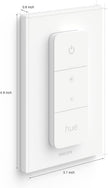 Philips Hue Smart Dimmer Switch with Remote, White - 1 Pack - Turns Hue Lights On, Off, Dims or Brightens - Requires Hue Bridge - Easy, No-Wire Installation 🍁 All In One Marketplace Canada