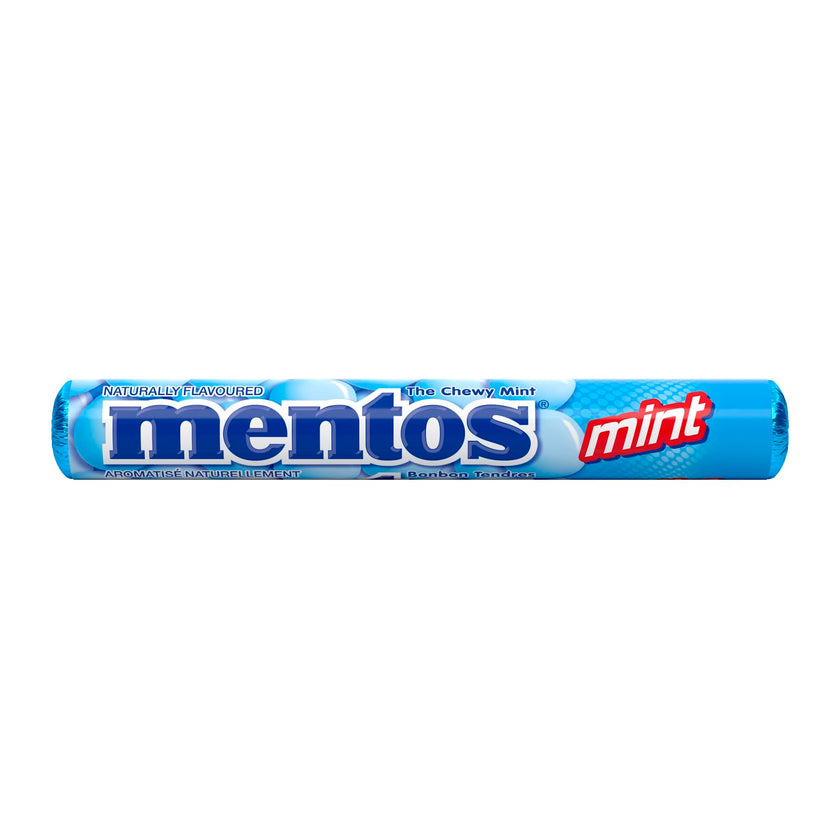 Mentos Chewy Mints, Mint - Pack of 20 Rolls (280 Pieces), 37g per roll 🍁 All In One Marketplace Canada
