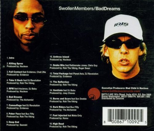 Swollen Members / Bad Dreams - CD
