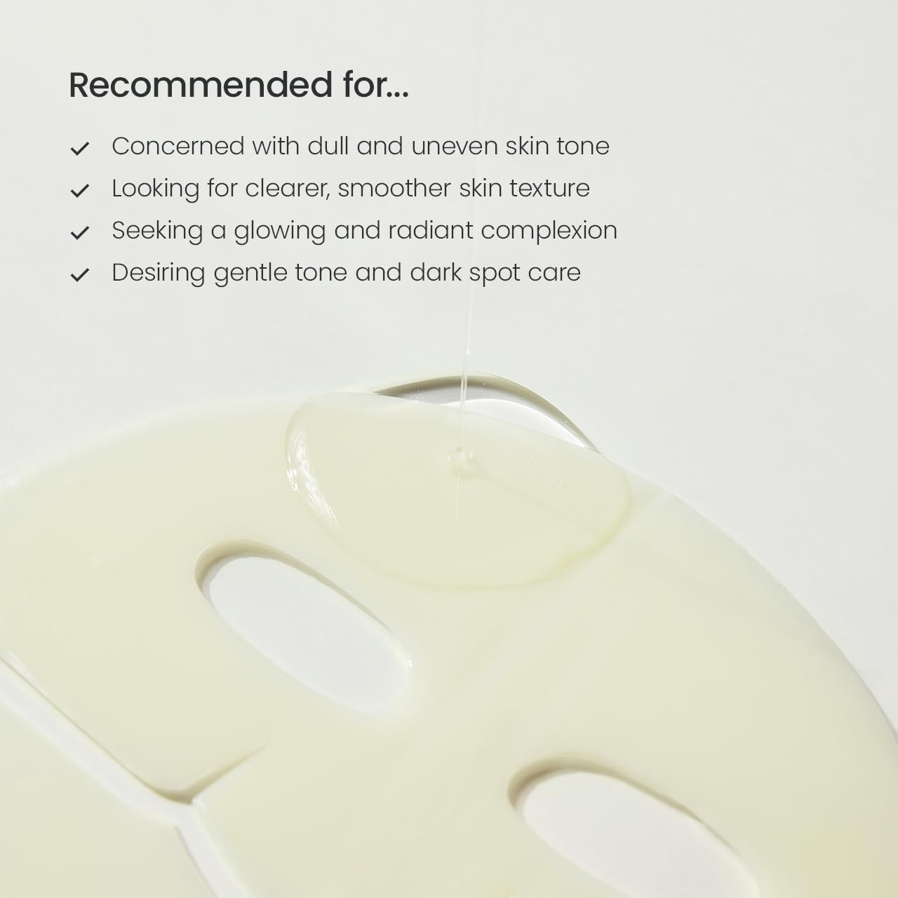 BIODANCE Radiant Vita Niacinamide Real Deep Mask, Hydrogel Mask, Tone Correction, Texture Refining, Radiant Glow, 3-in-1 Visible Care, Korean Skincare, 1.19oz(34g) x 4ea 🍁 All In One Marketplace Canada