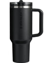 Stanley Quencher ProTour Flip Straw Tumbler with Leakproof Lid 40 oz | Built-in Straw and Handle | Cup Holder Compatible for Travel | Insulated Stainless Steel Cup | BPA-Free | Black 2.0 🍁 All In One Marketplace Canada
