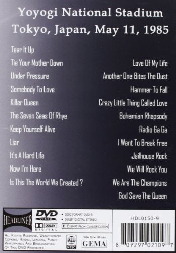 Queen We Are The Champions: Japan 1985 -