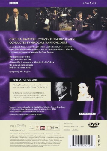 Cecilia Bartoli, Nikolaus Harnoncourt - Mozart / Cecilia sing Mozart Arias, Symphony 38 