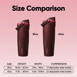 Owala FreeSip Sway Insulated Stainless Steel Water Bottle with Two-Way Spout, Built-In Straw and Bucket Handle, Made for Travel, School, and Sports, 30oz, BPA Free, Leak Proof, Black Cherry 🍁 All In One Marketplace Canada
