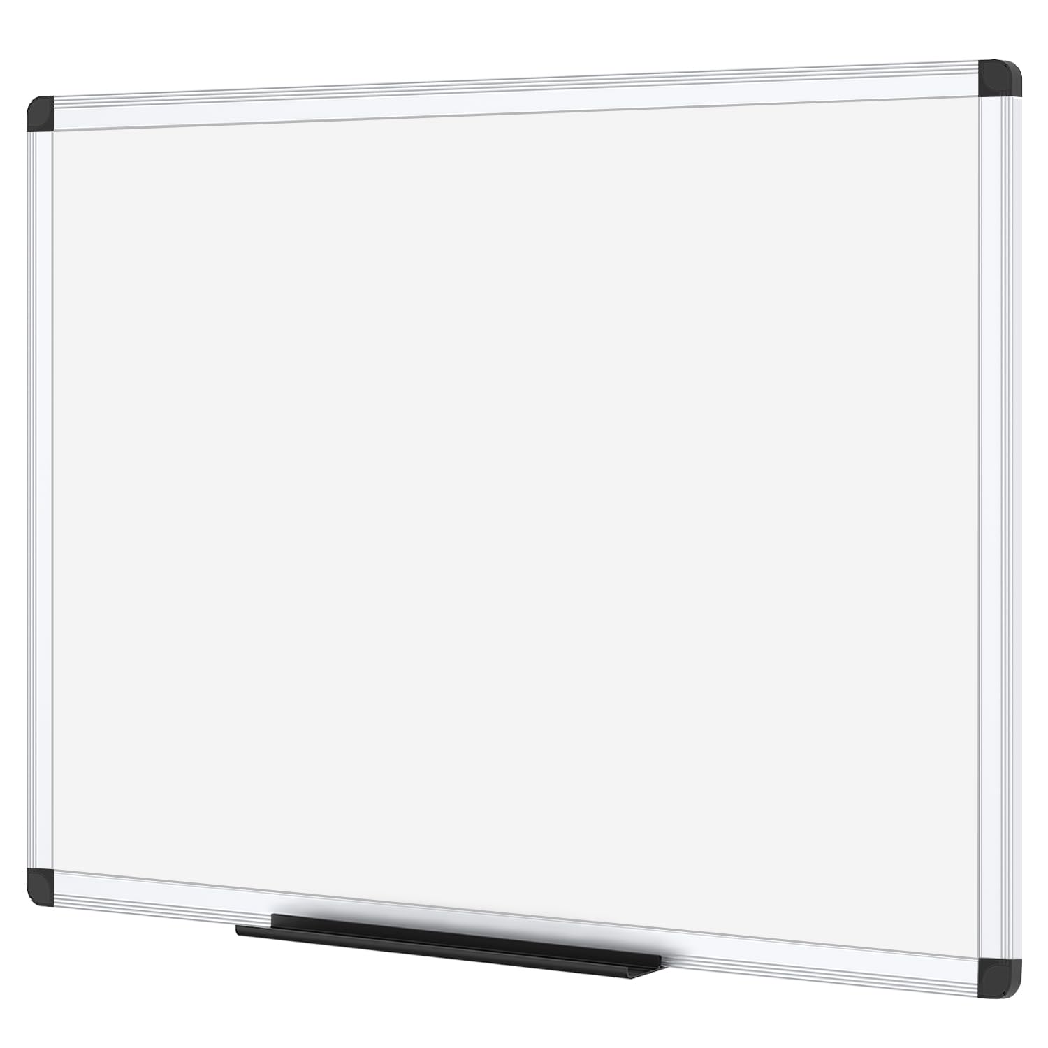 VIZ-PRO Magnetic White Board, Dry Erase Board 24 X 18 Inches, Whiteboard with Silver Aluminium Frame 🍁 All In One Marketplace Canada