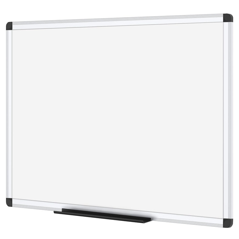 VIZ-PRO Magnetic White Board, Dry Erase Board 24 X 18 Inches, Whiteboard with Silver Aluminium Frame 🍁 All In One Marketplace Canada