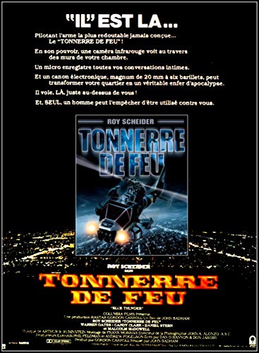 Tonnerre de Feu - Blue Thunder (English/French) 1983 (Special Edition Widescreen) Régie au Québec (Cover Bilingue)