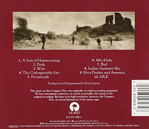 U2 / The Unforgettable Fire - CD (Used)
