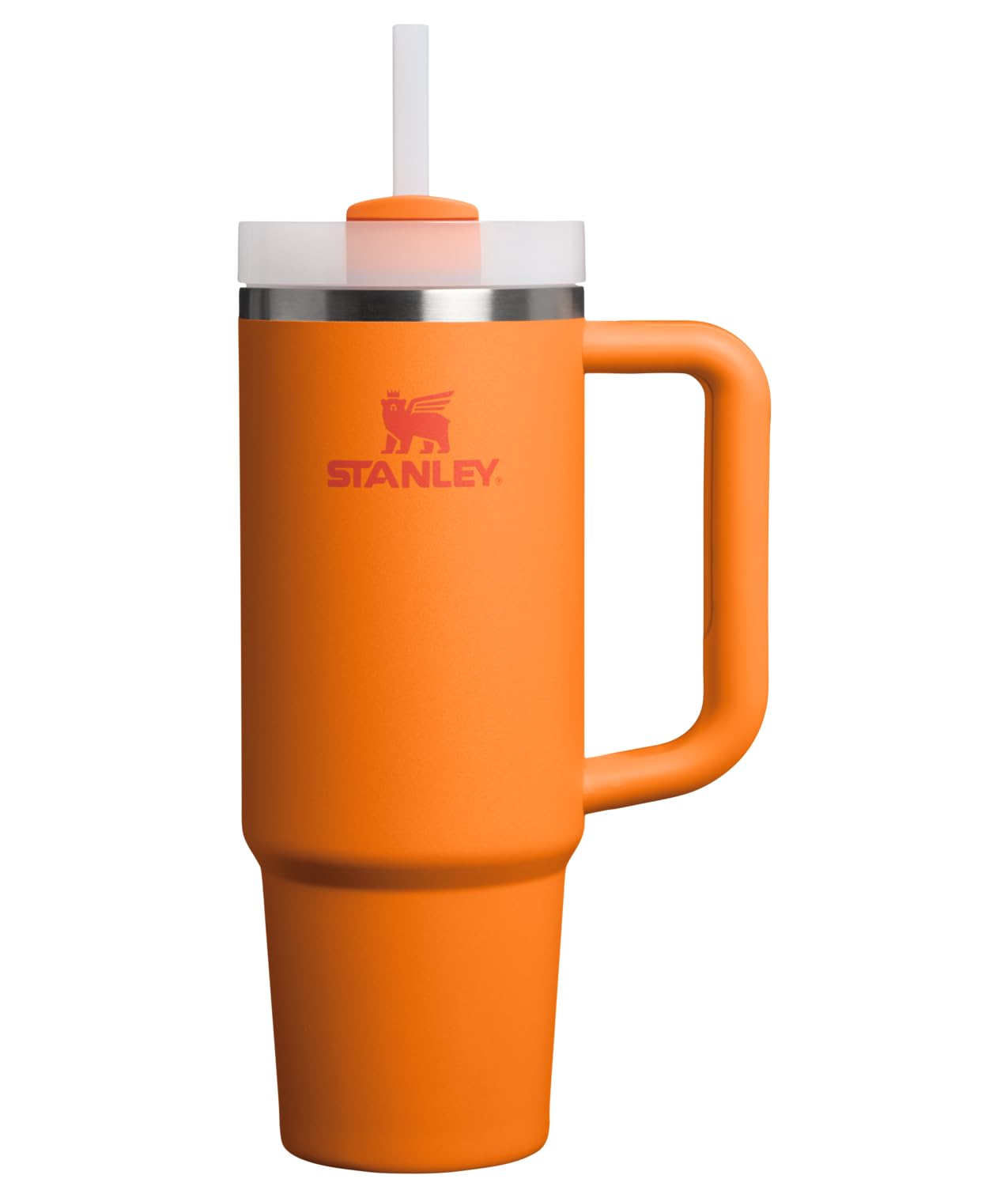 STANLEY Quencher H2.0 Tumbler with Handle and Straw 30 oz | Flowstate 3-Position Lid | Cup Holder Compatible for Travel | Insulated Stainless Steel Cup | BPA-Free | Goldenrod Coral 🍁 All In One Marketplace Canada