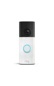 Ring Battery Doorbell (newest model) — Retinal 2K with wide-angle video, up to 6x Enhanced Zoom, Two-Way Talk, and Built-In Battery, Speckled White 🍁 All In One Marketplace Canada