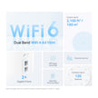 TP-Link AX1500 Dual-Band WiFi 6 Mesh System Deco X10 (2-Pack) - Supports Internet Plans up to 1.5 Gbps, Covers up to 3,900 Sq. Ft., 2X Gigabit Ports per Unit, AI Mesh, Parental Controls 🍁 All In One Marketplace Canada
