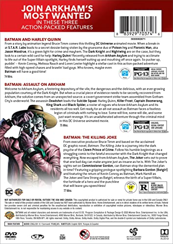 Batman and Harley Quinn Triple Feature - DVD