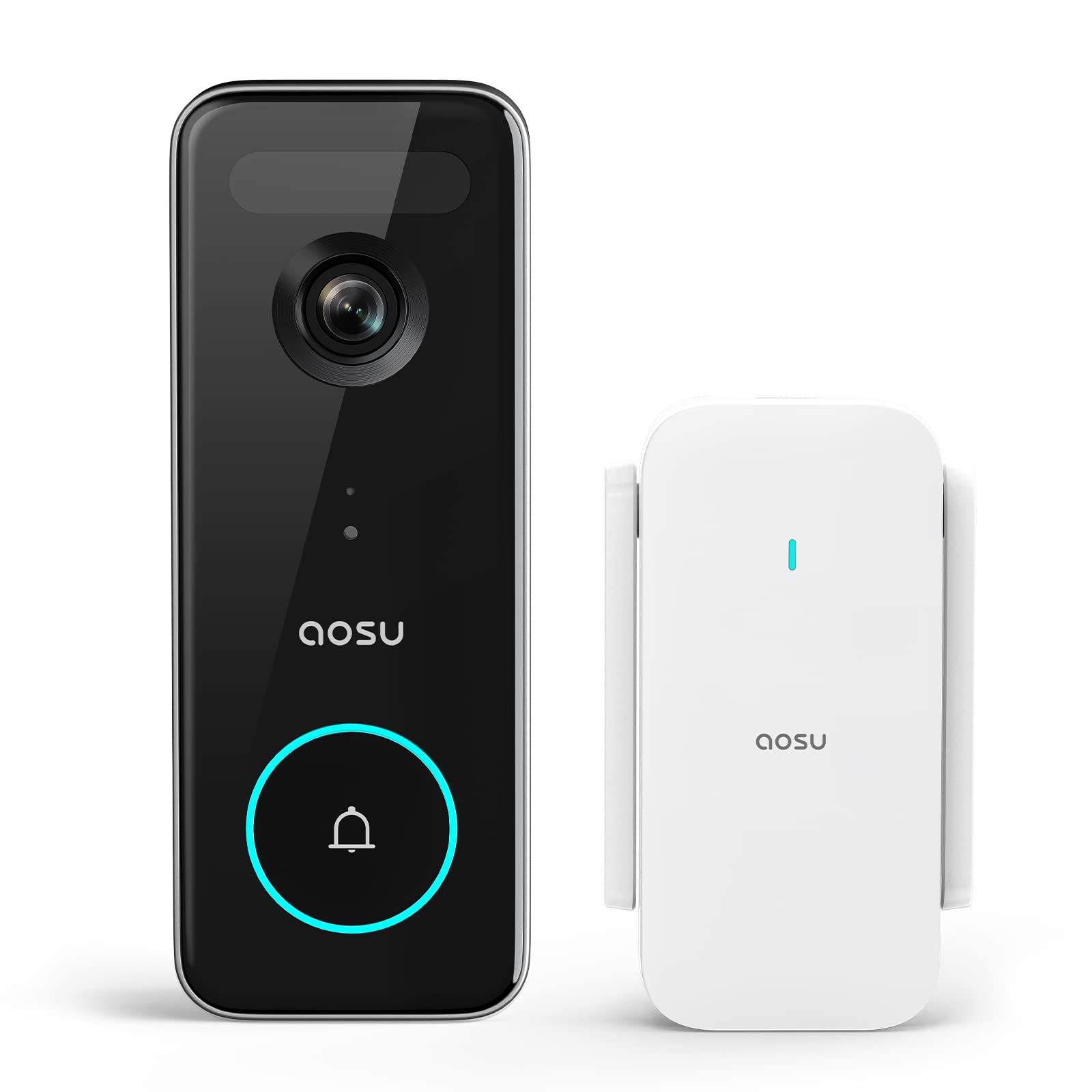 Doorbell Camera Wireless Outdoor, aosu 5MP Ultra HD, 3D Motion Detection Video Doorbell, Enhanced 2.4/5 GHz WiFi, 180-Day Battery Life, Work with Alexa & Google Assistant 🍁 All In One Marketplace Canada