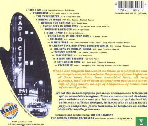 Michel Legrand / Happy Radio Days - CD (Used)