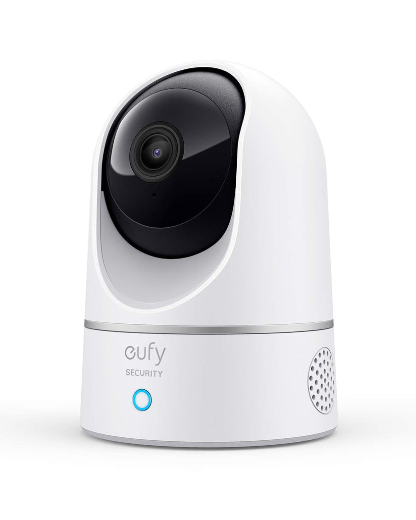 eufy Security Indoor Cam E220, 2K, Pan & Tilt, Indoor Security Camera, Wi-Fi Plug-in Camera, Human & Pet AI, Voice Assistant Compatibility, Night Vision, Motion Tracking, HomeBase not Compatible 🍁 All In One Marketplace Canada
