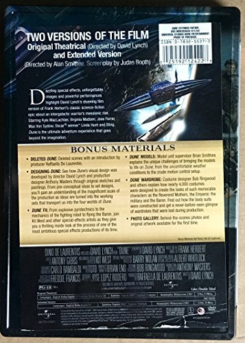 Dune (Extended Edition) - DVD (Used)