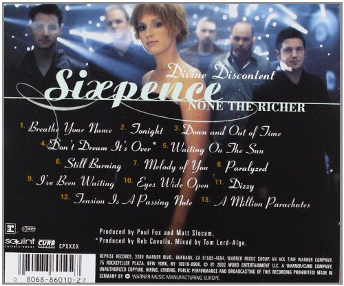 Sixpence None the Richer / Divine Discontent - CD