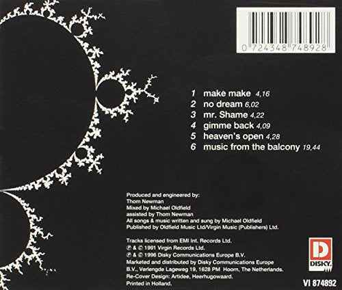 Michael Oldfield / Heaven's Open - CD (Used)