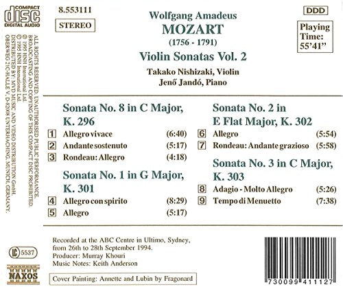 Violin Sonatas Vol. 2