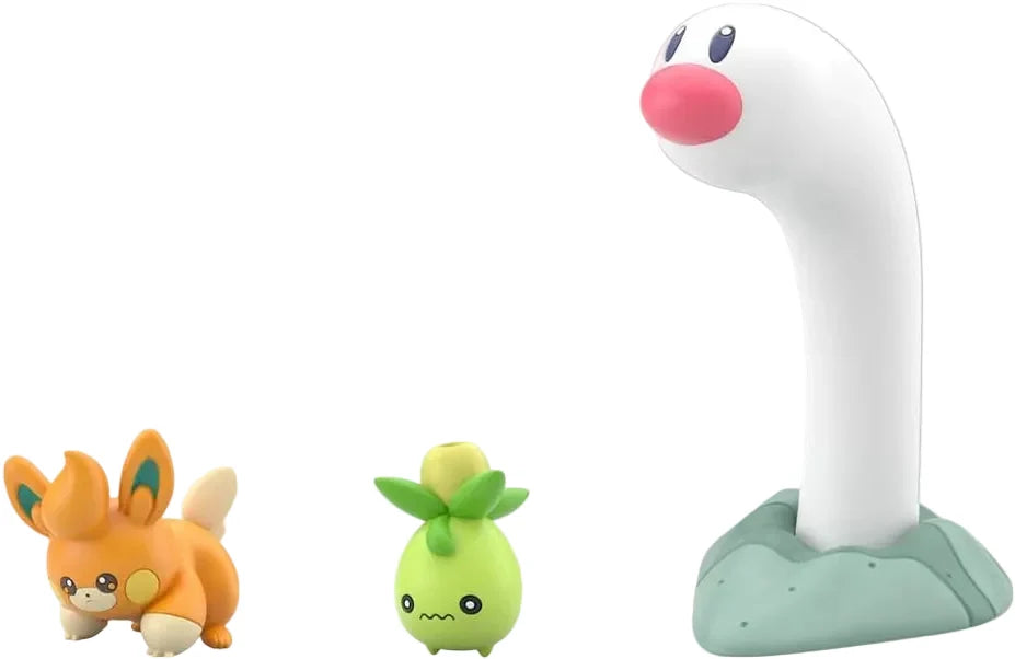 Pokemon Scale World - Paldea Region - Pawmi & Smoliv & Wiglett Figure
